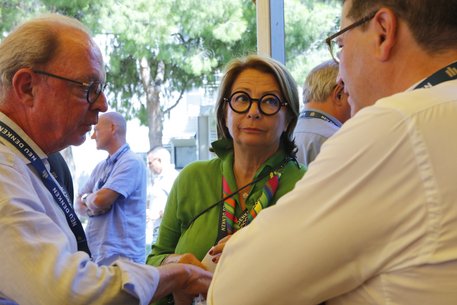 Austausch der Teilnehmerinnen und Teilnehmer.