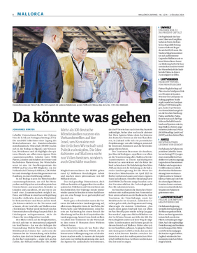 Mallorca Zeitung - Nr. 1.274 - 3. Oktober 2024: „Da könnte was gehen."