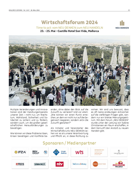 Mallorca Zeitung - Nr. 1.247 - 28. März 2024: Wirtschaftsforum 2024