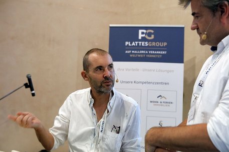 Austausch während des Events. (Thomas Fitzner und Ralf Demuth).