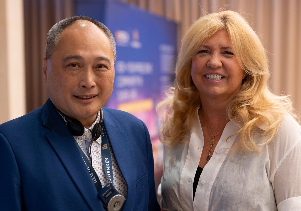 Isbrand Ho und Dr. Pippa Malmgren