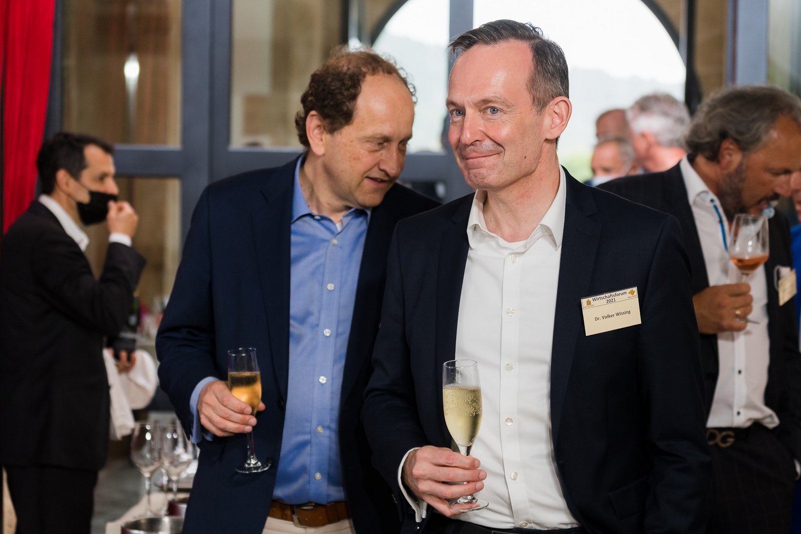 Alexander Graf Lambsdorff und Dr. Volker Wissing von der FDP beim Wirtschaftsforum Neu Denken im Juni 2021 auf Mallorca.