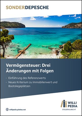 Sonderdepesche - Folgenreiche Änderungen in der spanischen Vermögensteuer