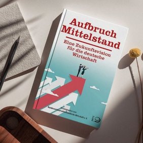 Mockup-Buch Aufbruch Mittelstand