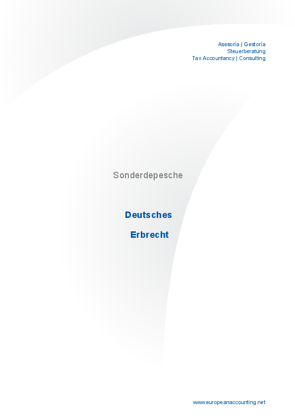 Mandantendepesche Juli 2014