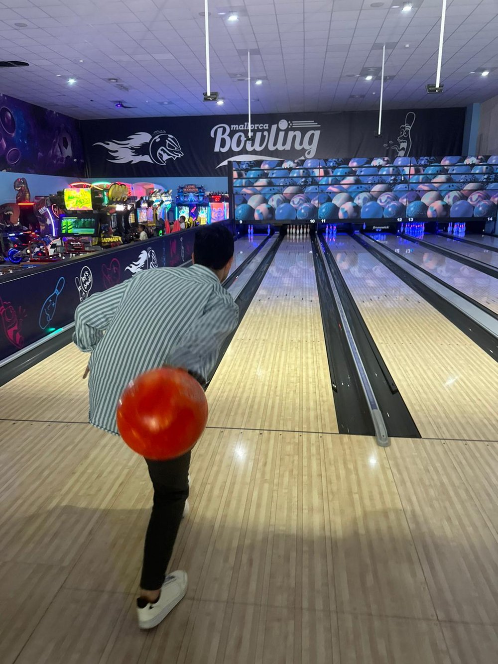 Iñigo García-Inés Montero macht einen guten Wurf