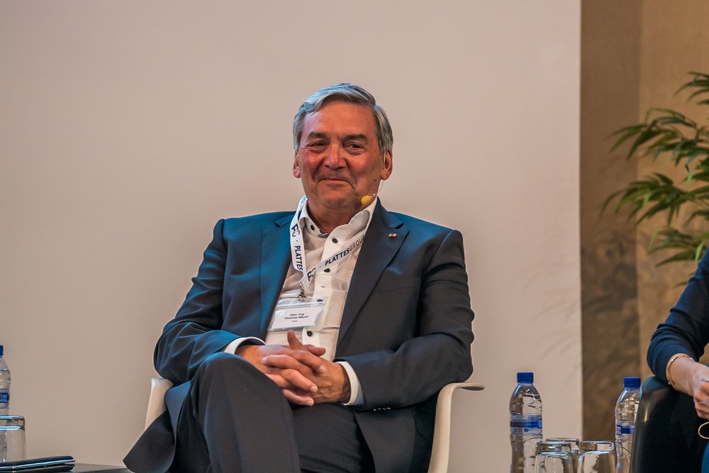 Dipl.-Ing. Thomas Meyer brachte seine Erfahrung als Stifter ein