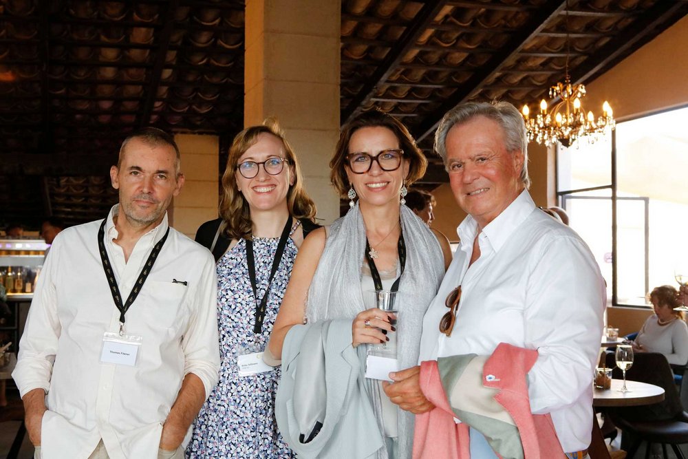 Foto der Anwesenden (u.a. Thomas Fitzner und Willi Plattes).