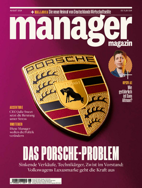 Manager Magazin August 2024: Das Porsche Problem.