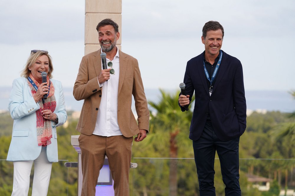 Sabine Christiansen, Jürgen Klopp und Oliver Bierhoff