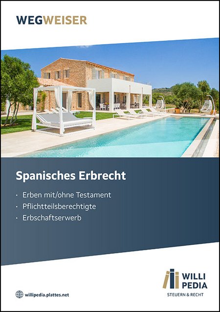 Wegweiser Magazin Cover „Spanisches Erbrecht"