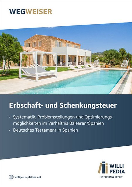 Willipedia Wegweiser Cover zum Thema Erben und Schenken