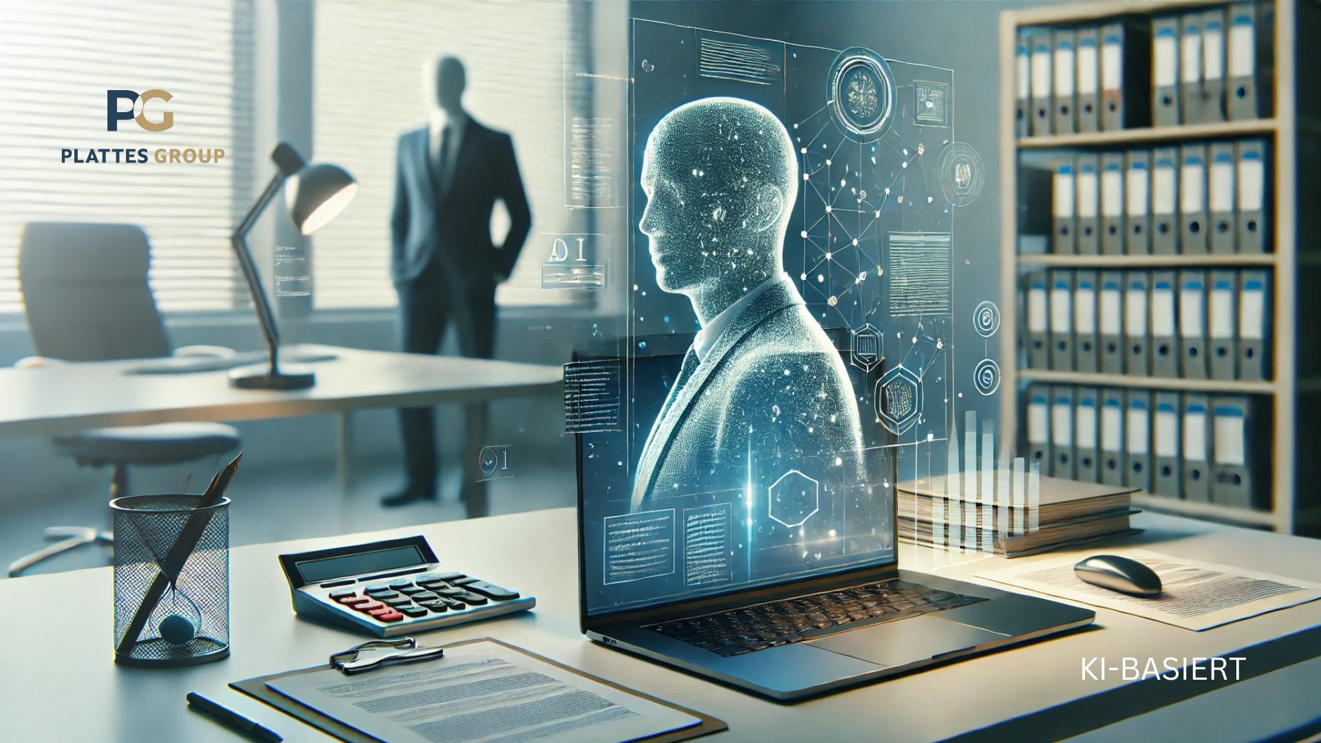 KI-Illustration Einsatz von Künstlicher Intelligenz in der Steuerberatung