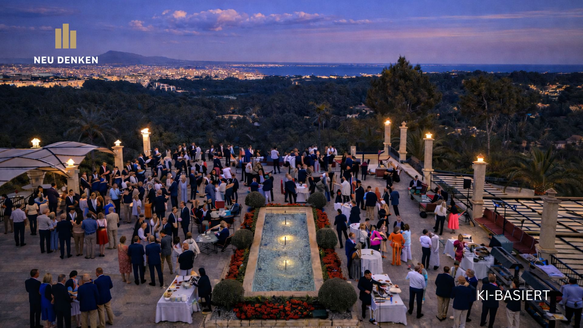 Aufnahme des Eröffnungsabend beim Wirtschaftsforum NEU DENKEN 2025